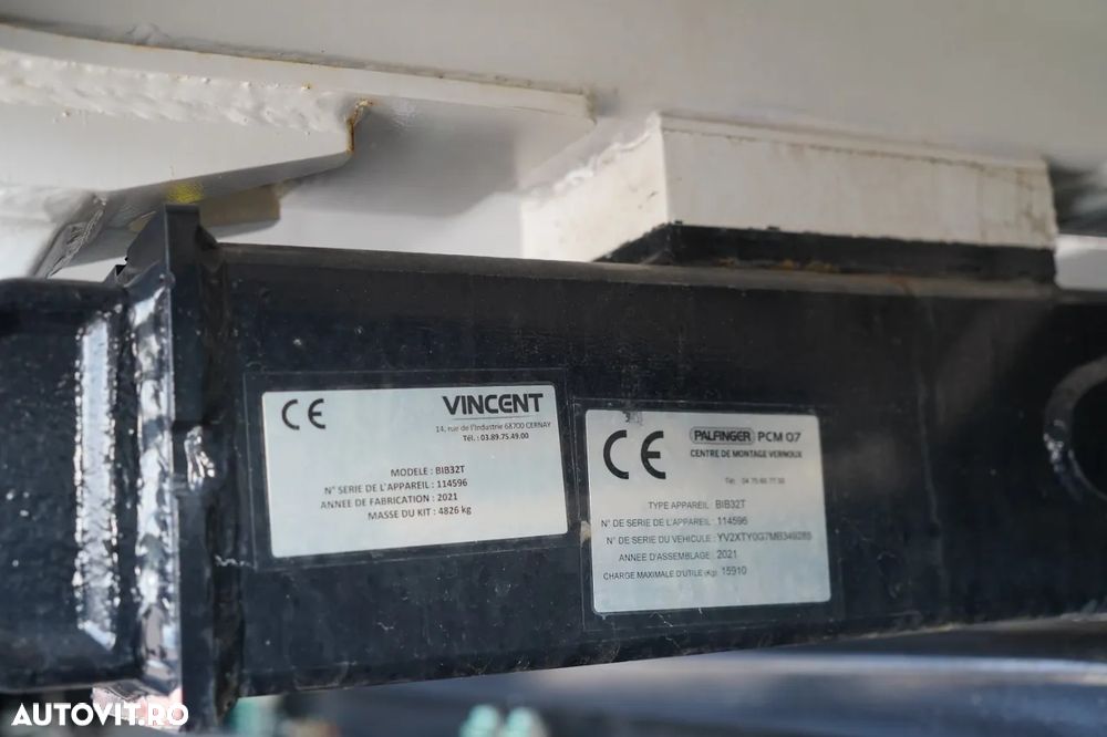 Volvo FMX 460 / 8x4 / BASCULATOR CU 2 LATE / HYDRODOX / BORDMATIC / HARDOX / ANVELOPE NOI / 2021 / MODEL NOU - 24