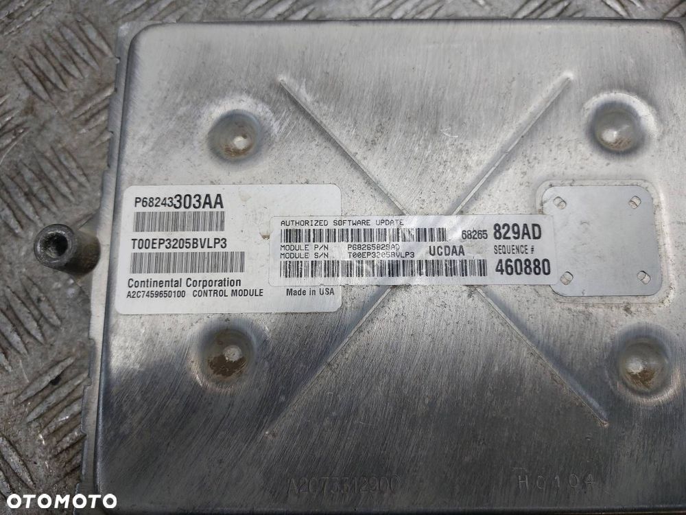 ZESTAW STARTOWY RAM 1500 2013- 5.7 HEMI V8 68243303AA 56046942AF - 3