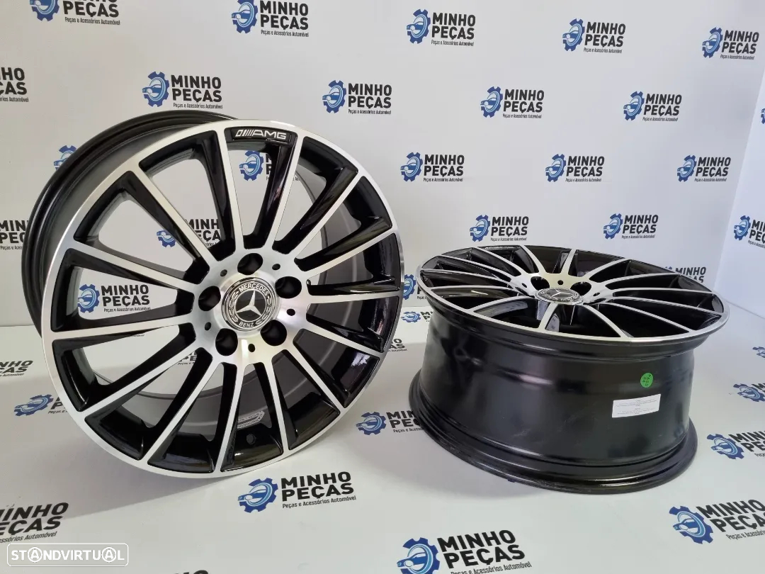 Jantes Mercedes (C63) AMG Turbine em 19 - 5