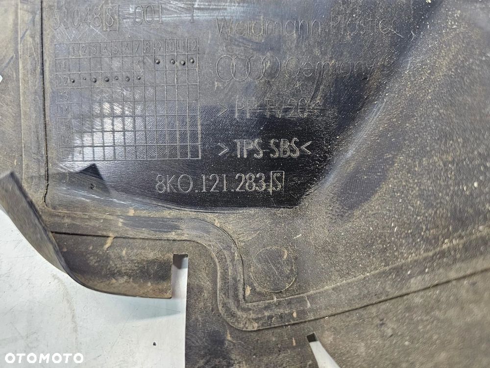 KIEROWNICA POWIETRZA LEWA AUDI A4 B8 8K0121283S - 5