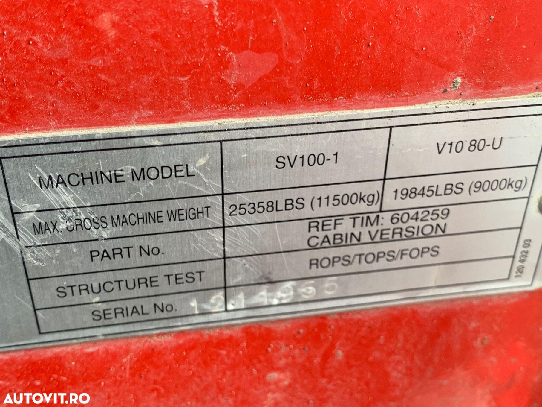 Yanmar VIO80-U Excavator pe Senile - 8