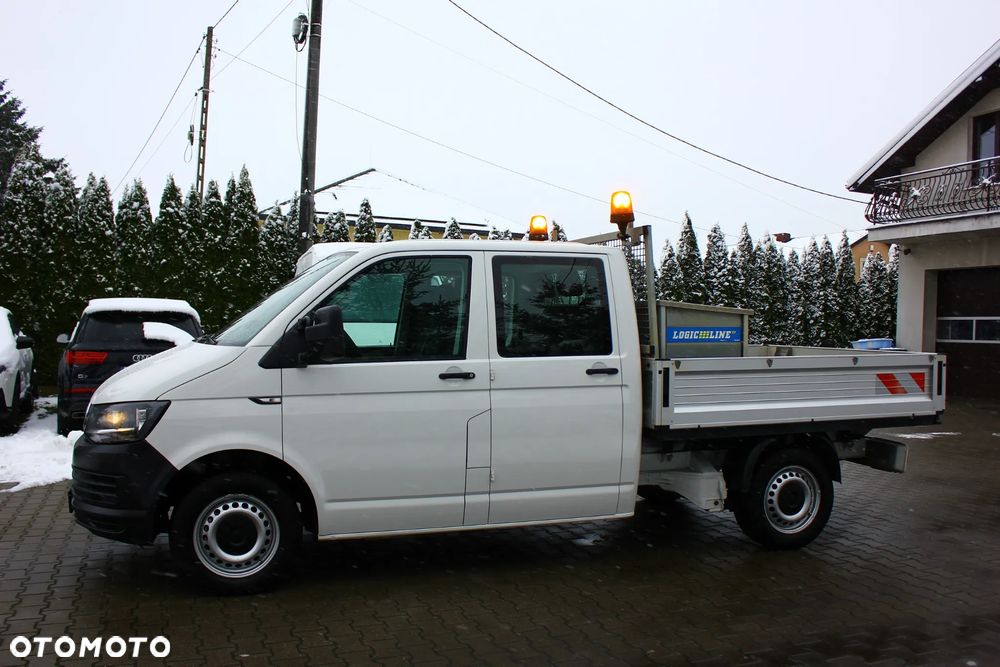 Volkswagen Transporter T6 2.0 TDI 102KM DOKA BRYGADÓWKA 6 OSÓB FV23% - 16