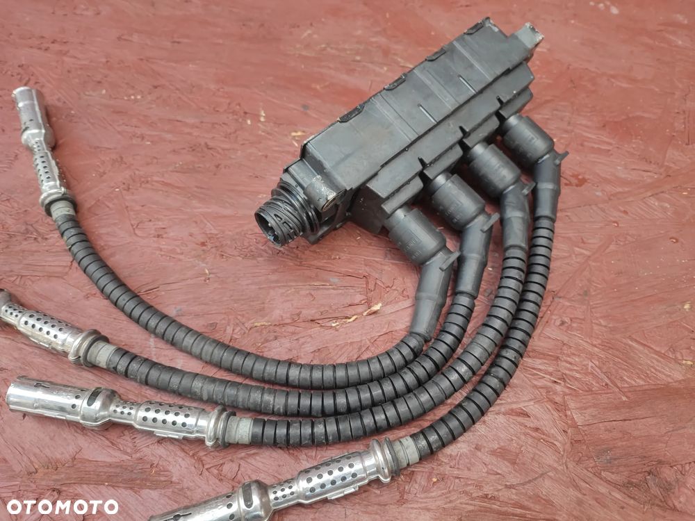 BMW E34 / E36 / E46 / Z3 ORYGINALNA CEWKA ZAPŁONOWA + PRZEWODY DO SILNIKÓW GAMY M43B16 / M43B18 / M44 / M42 O NR. 12 13 1 247 281 OEM SPRAWNA W 100% - 2