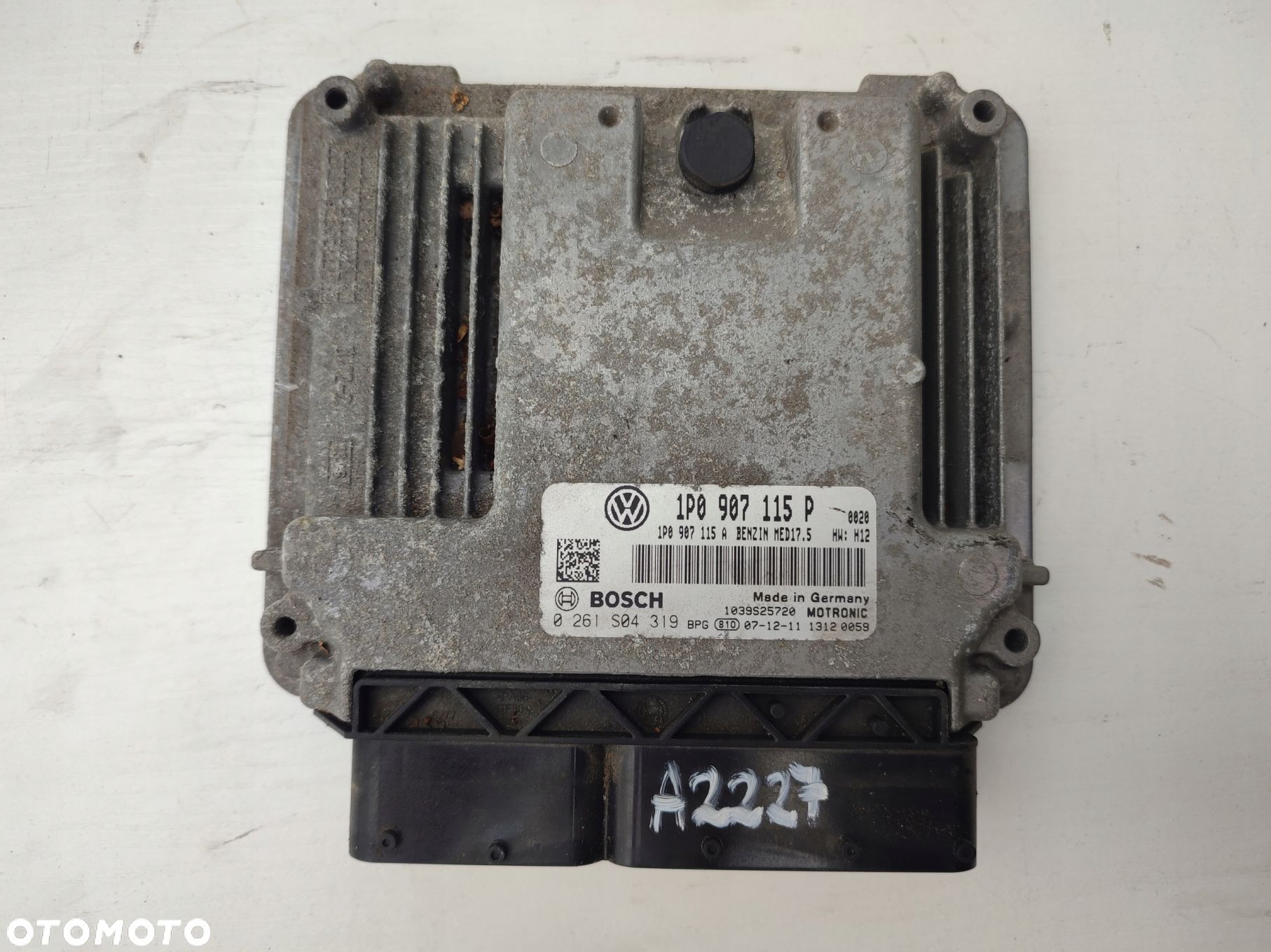 Komputer sterownik silnika SEAT LEON II 1.8TSI 1P0907115P EUROPA - 1