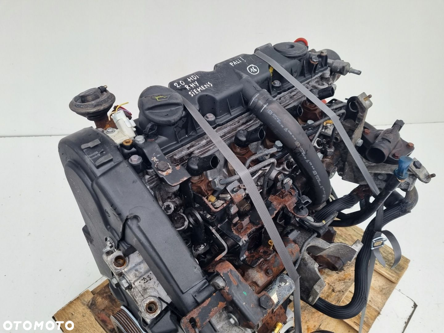 SILNIK KOMPLET Citroen Xsara Picasso 2.0 HDI siemens RHY - 6
