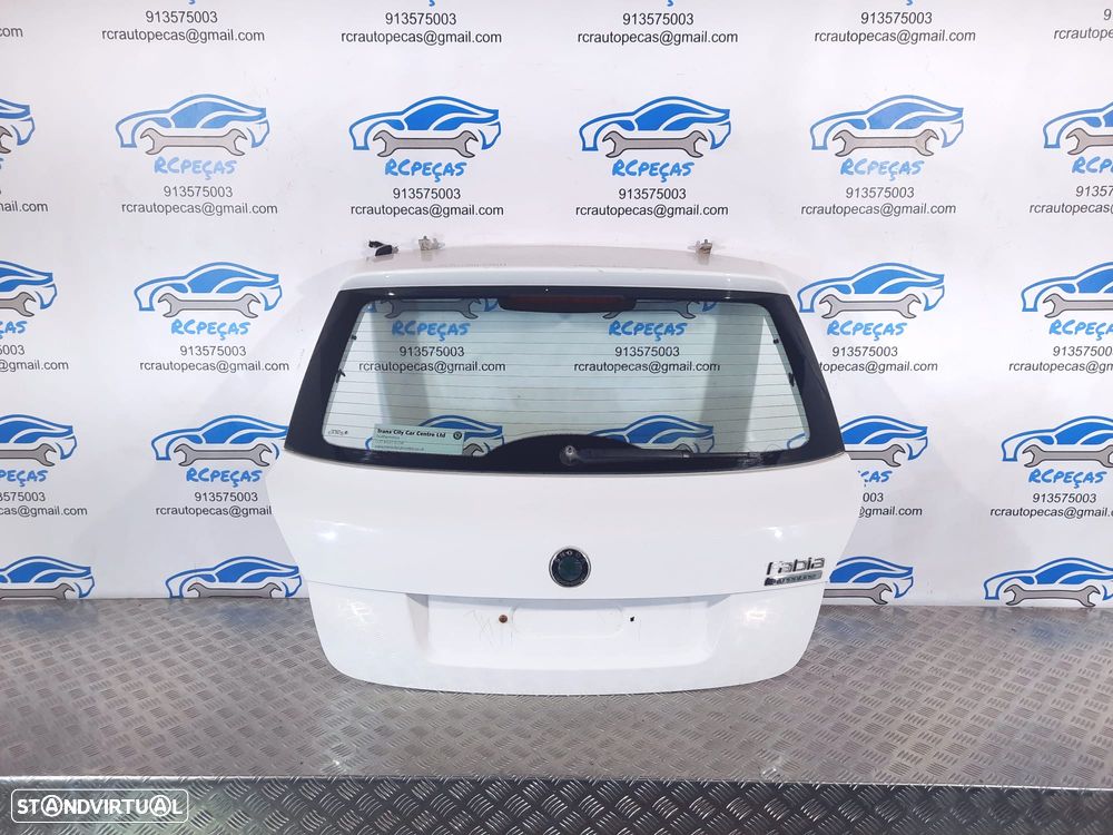 PORTA TAMPA MALA SKODA 5J9827025F 5J9827025 SKODA FABIA II 2 MK2 542 FECHO PUXADOR MOTOR VIDRO LUZ 3º STOP - 1