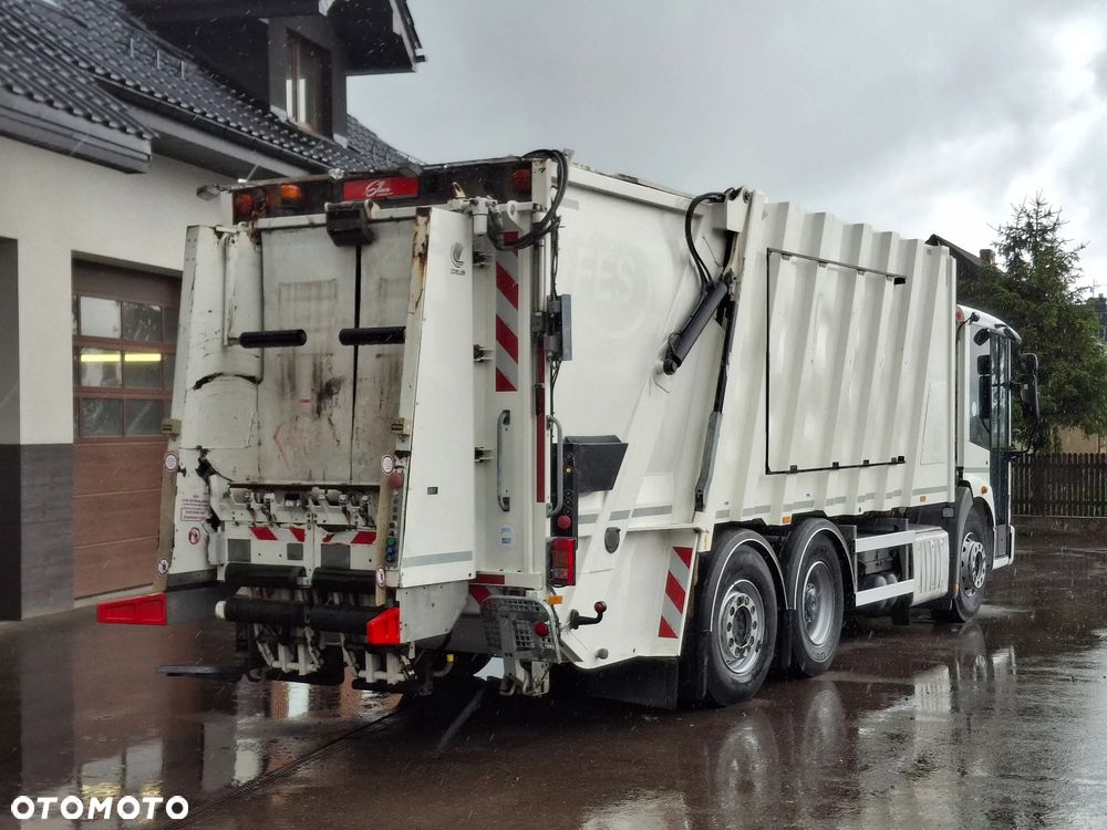 Mercedes-Benz Econic 2630 Śmieciarka Euro 6 FAUN Variopress 522 Zoeller 22m3 3 Osie Tylna Oś Skrętna WAGA MOBA Ważenie Odpadów Zawieszenie Pneumatyczne Centralne Smarowanie Zabudowy - 2