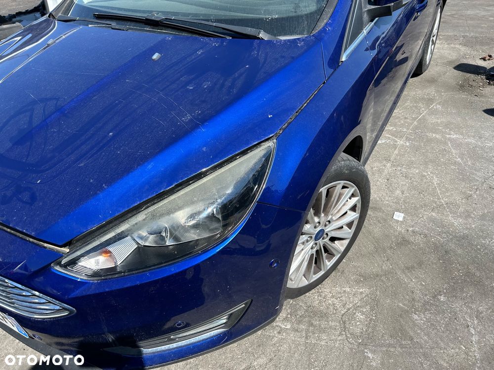 Ford Focus mk3 lift przód kompletny maska błotniki lampy pas przedni chłodnice wzmocnienie belka - 4