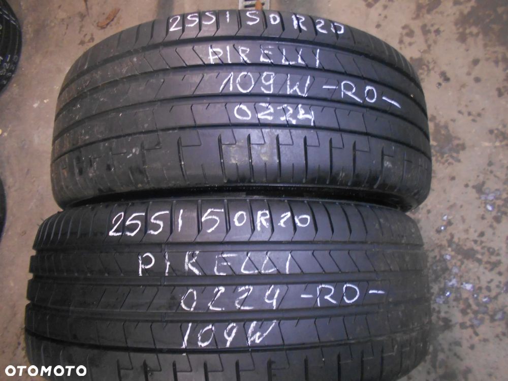 OPONY 255/50R20 PIRELLI PZERO R0 DOT 0224 7.4MM - 1