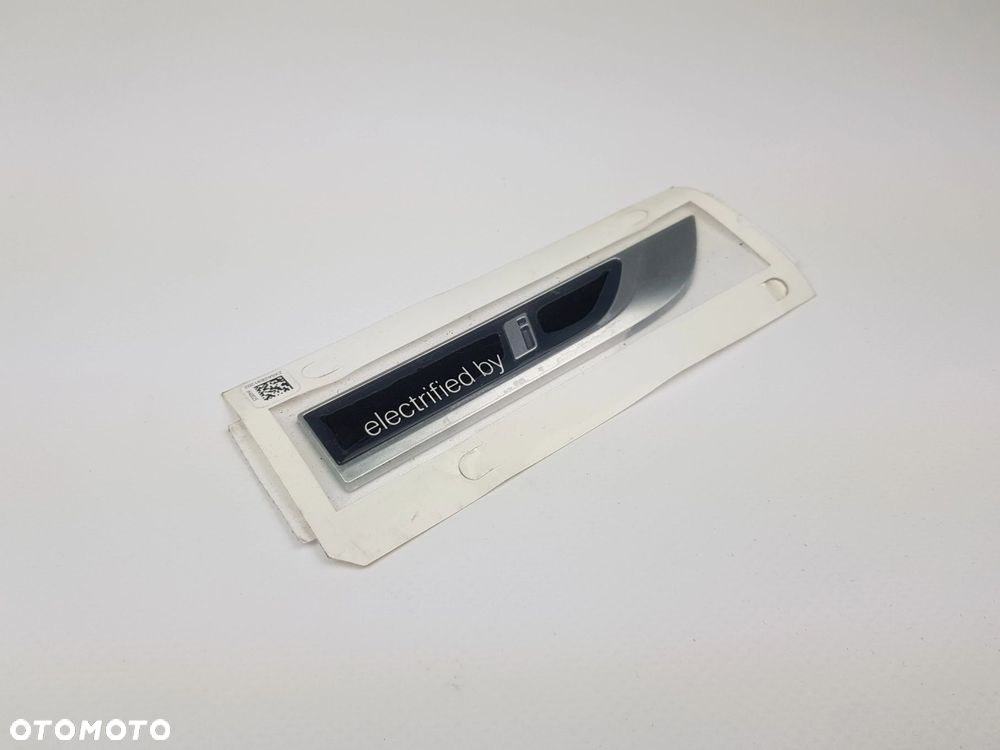 NOWY ORYGINALNY Emblemat Znaczek (electrified by i) BMW G30 G31 G38 5A2E912 - 1