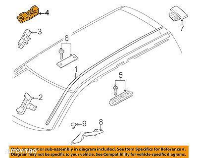 Clema bandouri Volvo S60 (RS), S80 (TS/XT), V70 (P80), XC70 (SW), 10 buc/set, ornamente plafon - 2