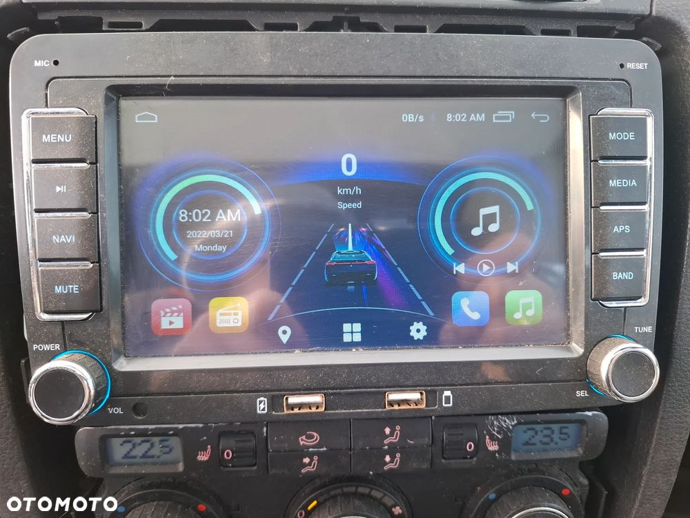 Radio ANDROID VW Passat B6 B7 Golf 5 6 Tiguan Touran Caddy EOS RDS - 1