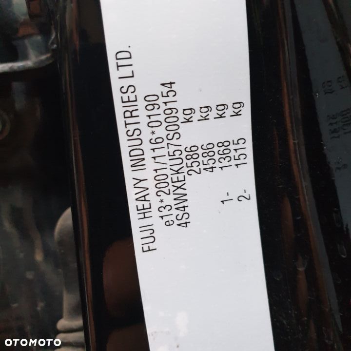 SUBARU TRIBECA B9 BLOTNIK PRAWY PRZOD LISTWA 32J  05-08R - 2