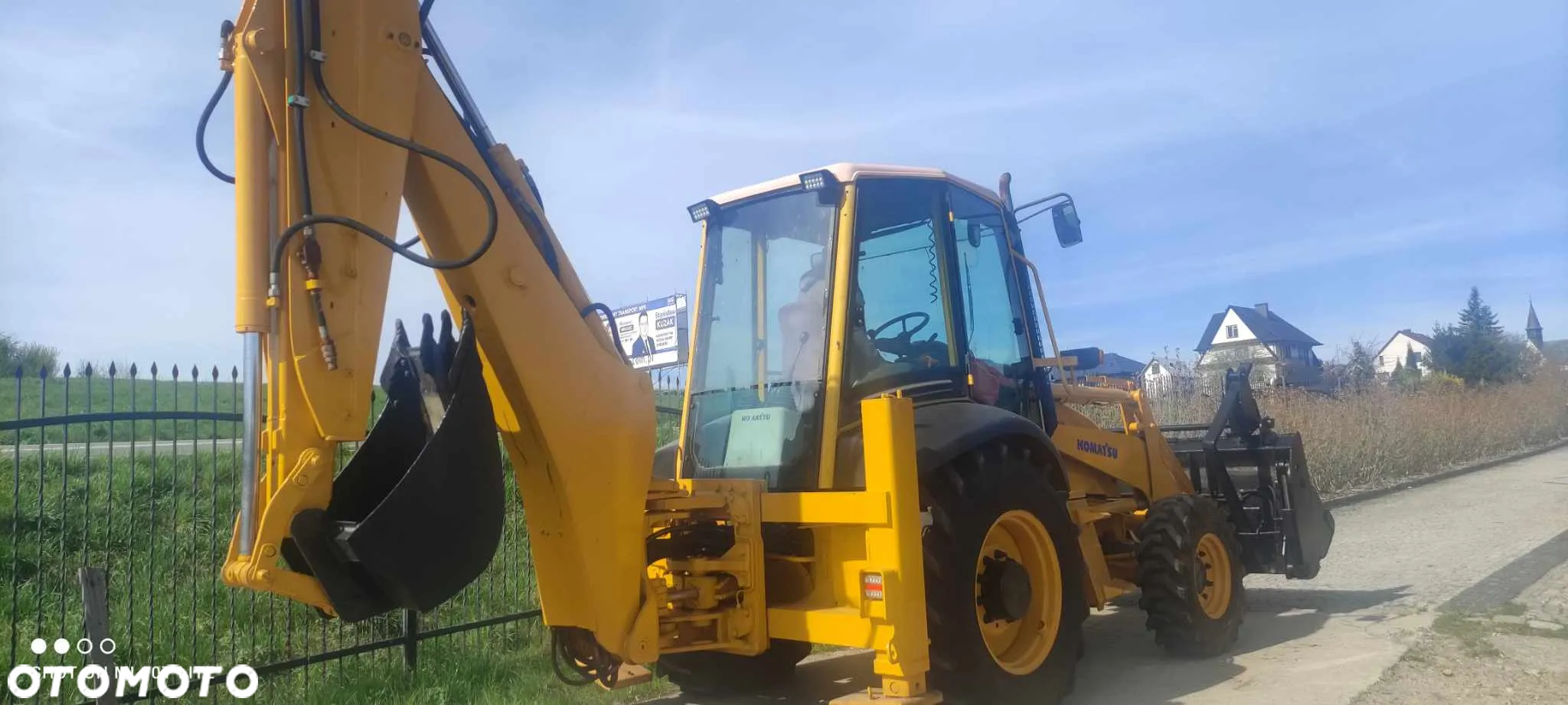 JCB koparko-ładowarka KOMATSU WB97 jcb 3cx - 5