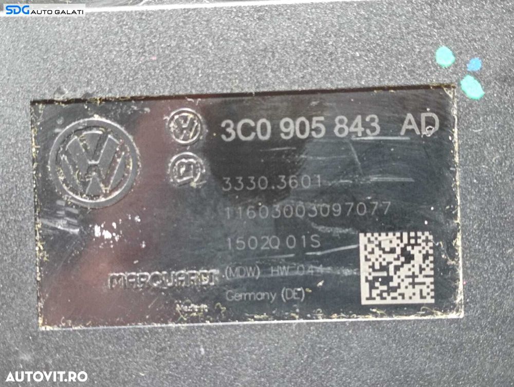 Kit Pornire ECU Calculator Motor Blocator Volan Calculator Confort Cip Cheie Cititor Cheie si Ceasuri Bord Volkswagen Passat B7 2.0 TDI 2010 - 2015 Cod 03L907309AE 3AA920970J 3AA959433B 3C0905843AD 3C0905861J [M3853] [M3854] [M3855] [M3856] [M3857] - 8