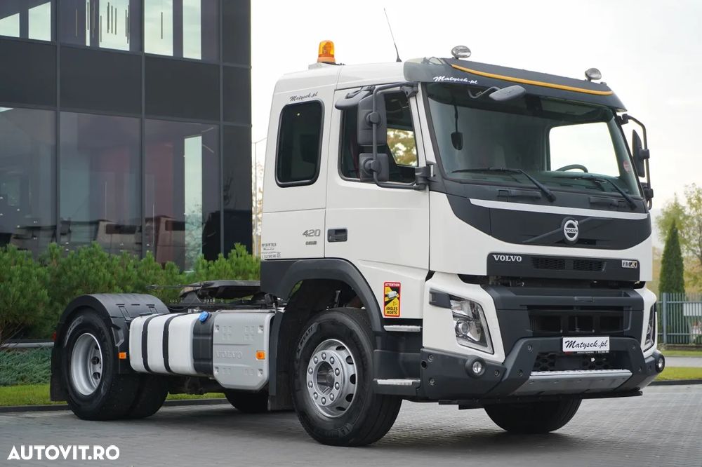 Volvo FMX 420 / RETARDER / 13 LITRI / CABINĂ JOSĂ / I-SHIFT / EURO 6 - 5