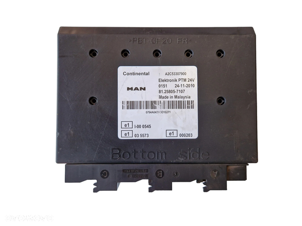 STEROWNIK MODUŁ PTM 81258057107 MAN TGX TGS TGL TGM 81.25805-7107