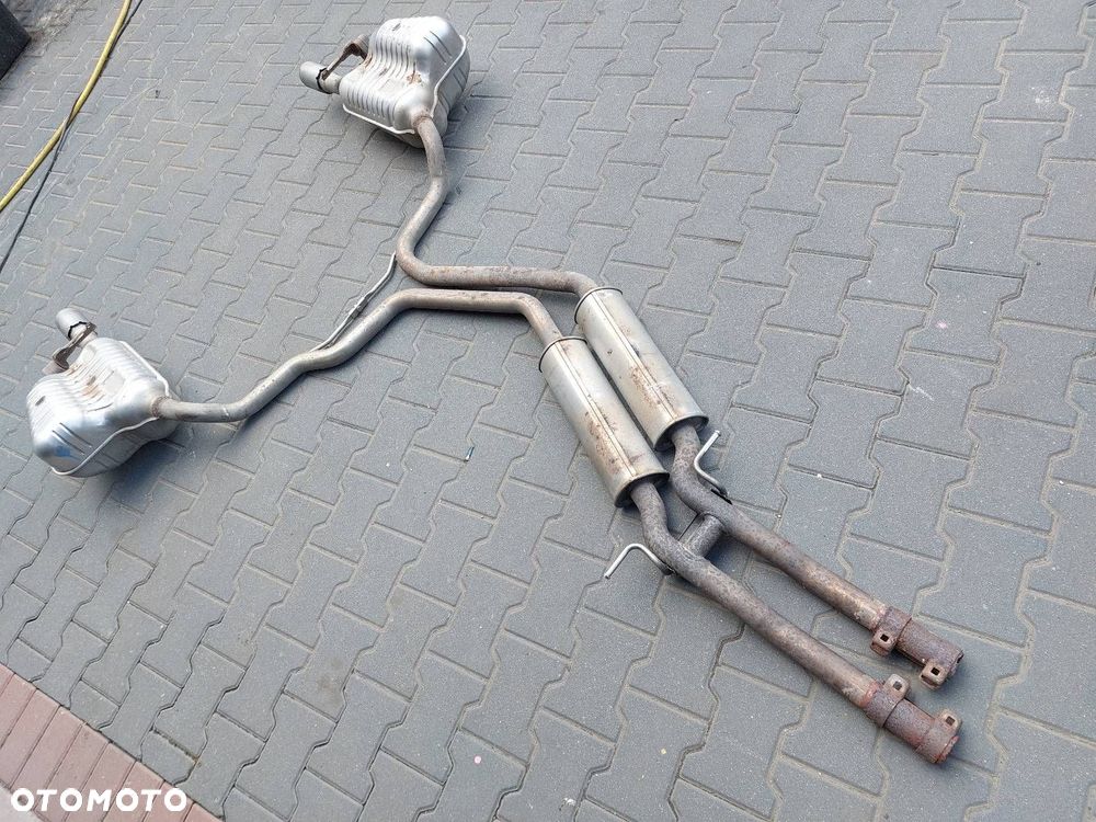 TŁUMIK WYDECH ŚRODKOWY + KOŃCOWY AUDI A6 C6 3.2 V6 - 8
