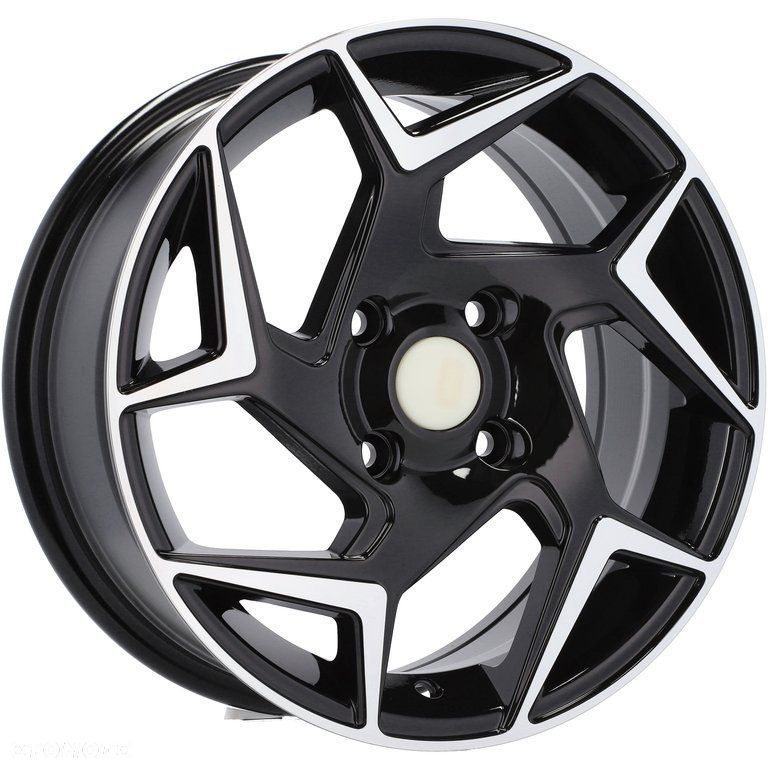4x Felgi 15 m.in. do FORD Fiesta 5 6 7 Focus Fusion KA BMAX - XE172 (BK5577) - 3