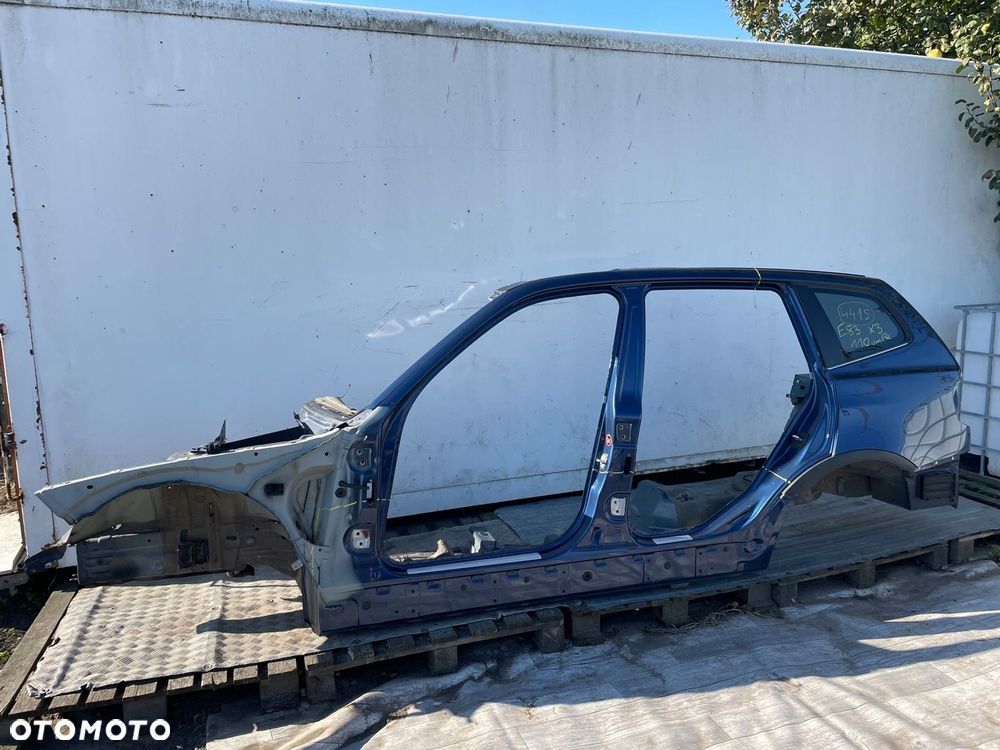 Prog lewy cwiartka poszycie lewe A07/5 MYSTIC BLAU METALIC BMW X3 E83 - 5