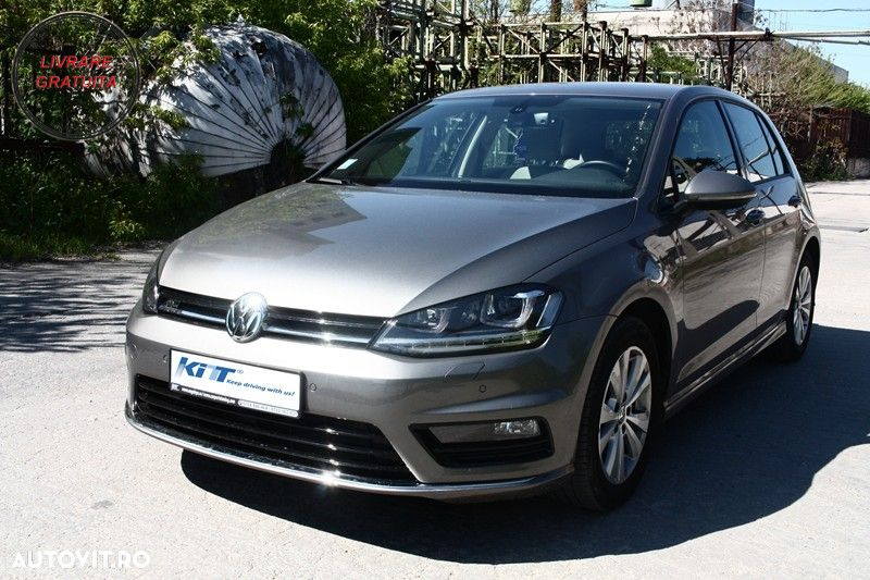 Kit Exterior Complet VW Golf VII 7 (2012-2017) cu Faruri 3D LED DRL Dinamic R-Line- livrare gratuita - 13