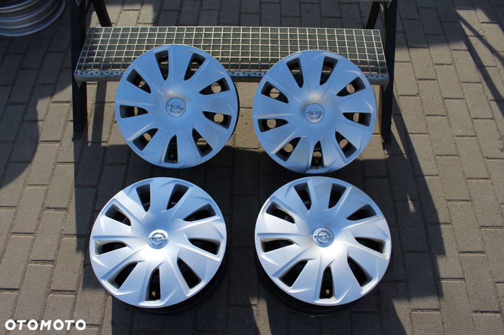 oryg opel astra 15cali 5x105 et37 6j kołpaki - 5