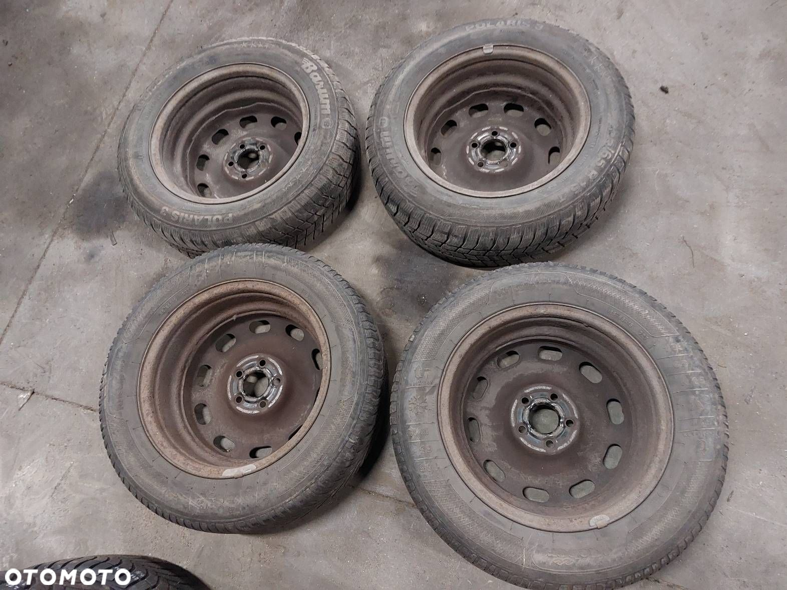 KOŁA KOMPLET FELGI OPONY ZIMOWE 5x100 6Jx15 185/65R15 VW AUDI SKODA - 16