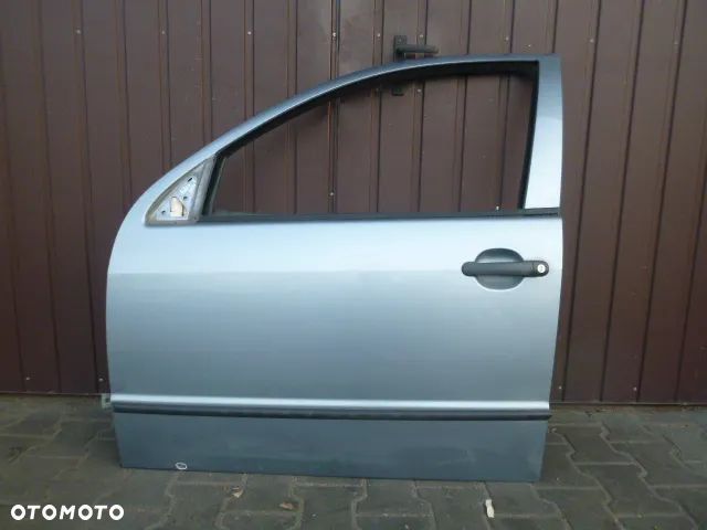 DRZWI LEWY PRZÓD LEWE PRZEDNIE SKODA FABIA I KOMPLETNE KOLOR 9151 - 4