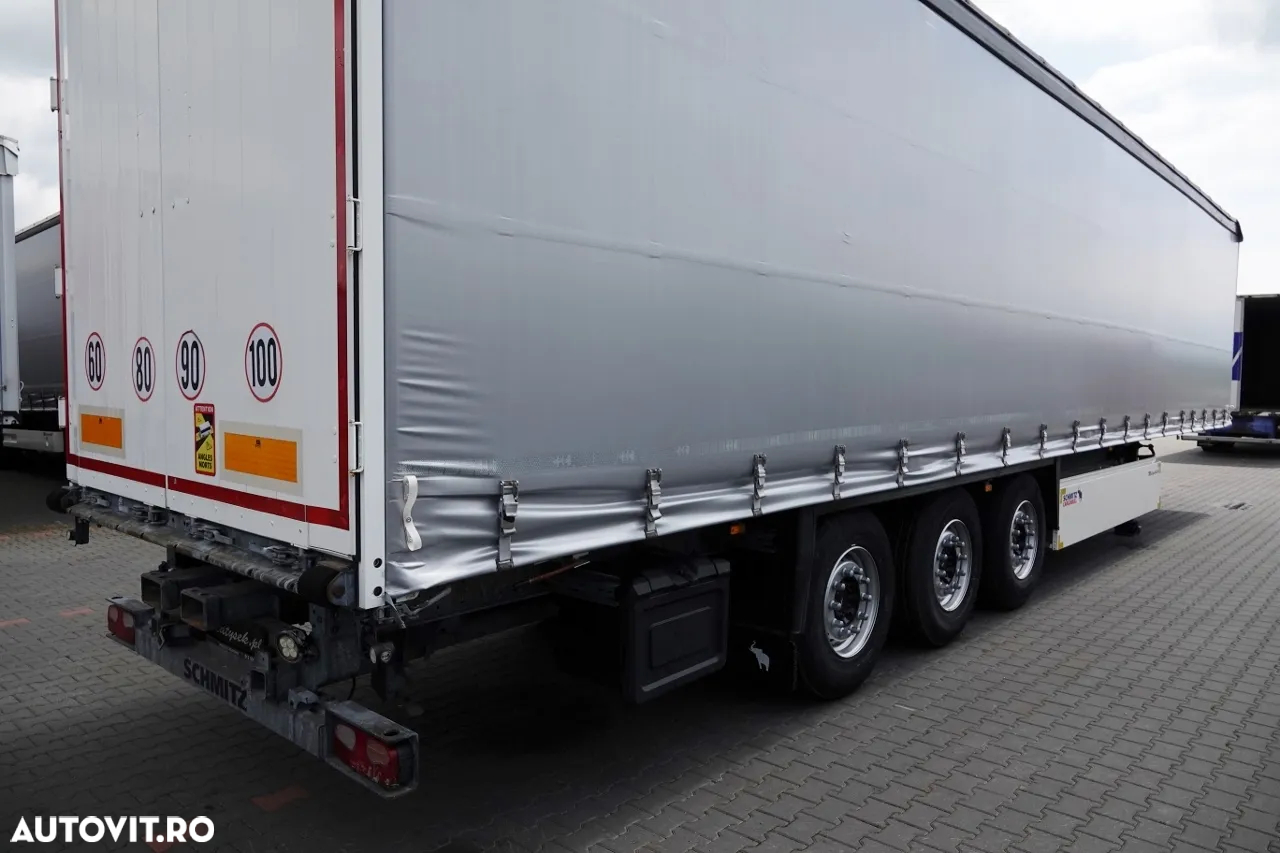 Schmitz Cargobull CORTINĂ / STANDARD / AXĂ DE RIDICARE / COȘ PENTRU PALEȚI - 13