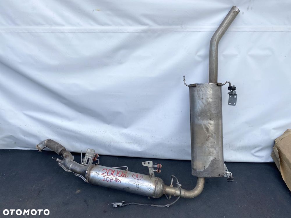 BOXER JUMPER 2.0 B-HDI 16- FILTR CZĄSTEK STAŁYCH DPF ORYGINALNY Z WYDECHEM - 1