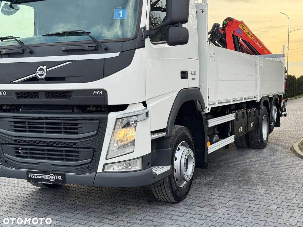 Volvo FM 420 / 6X2 / HDS PALFINGER PK 19.001 SLD / SKŁADANY W Z / CAŁY NA PODUCHACH / Z NIEMIEC - 3