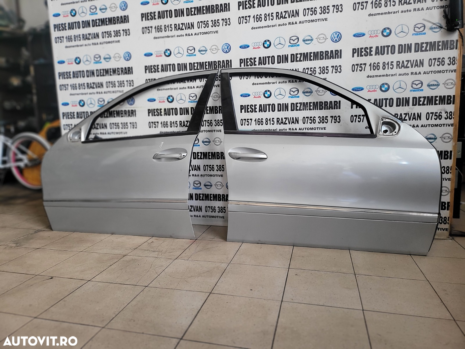 Usi Usa Portiera Stanga Dreapta Fata Mercedes E Class W211 Dezmembrez Mercedes E Class W211 2.7 Cdi - 3