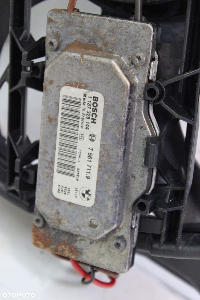 WENTYLATOR CHŁODNICY BMW E90 E91 E87 2.0D 7801993 7561711 DIESEL N47 - 3