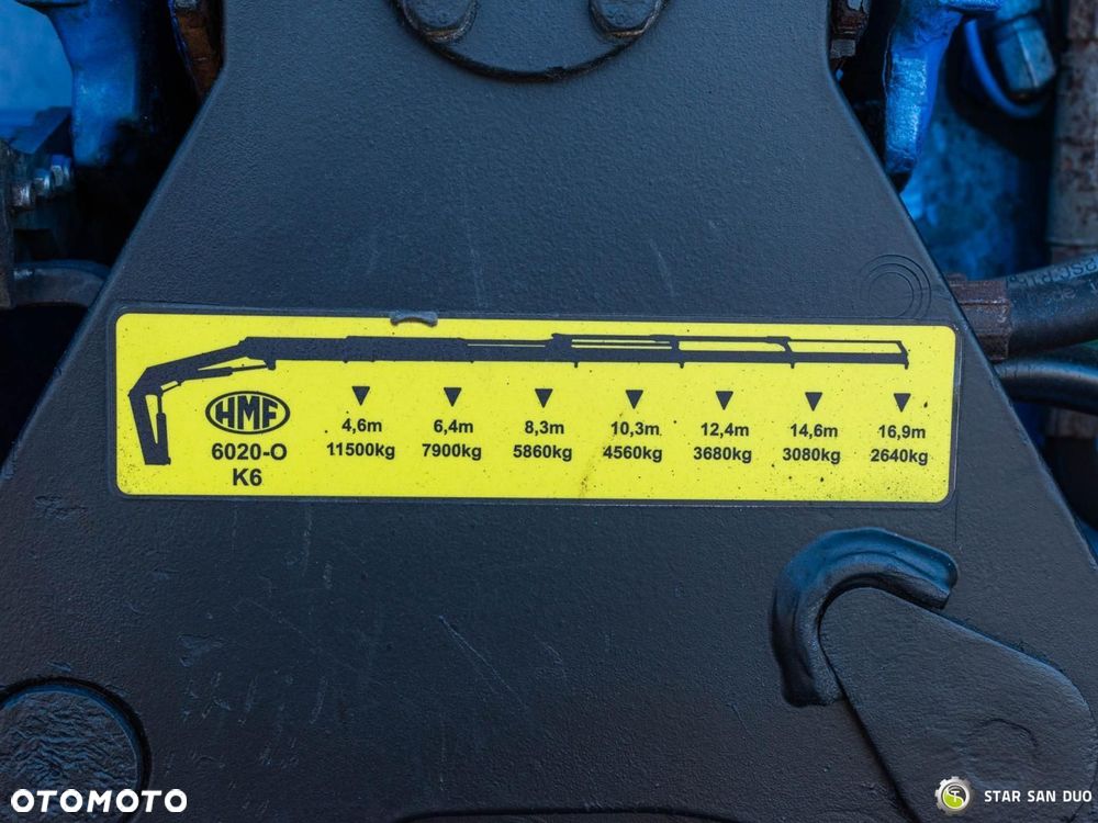 Volvo FH480 8x2 HMF 6020-OK6 HDS Żuraw 2016 rok Crane - 23