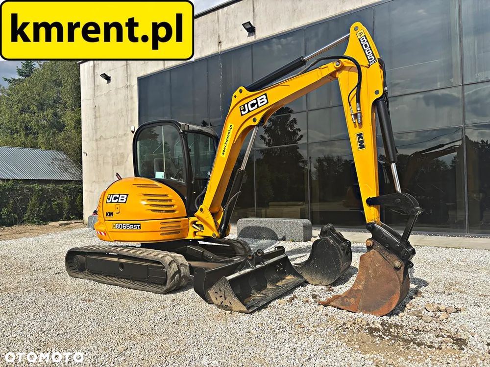 JCB 8065 MINI-KOPARKA 2010 R. MTH:4906! | CAT 307 JCB 855 - 7
