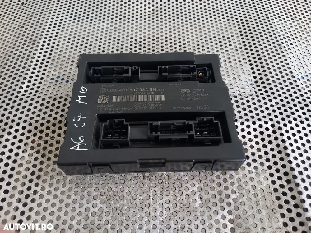 Calculator Modul Confort Audi A6 4G C7 An 2011-2012-2013-2014-2015-2016-2017-2018 Cod 4HBN - Dezmem - 3