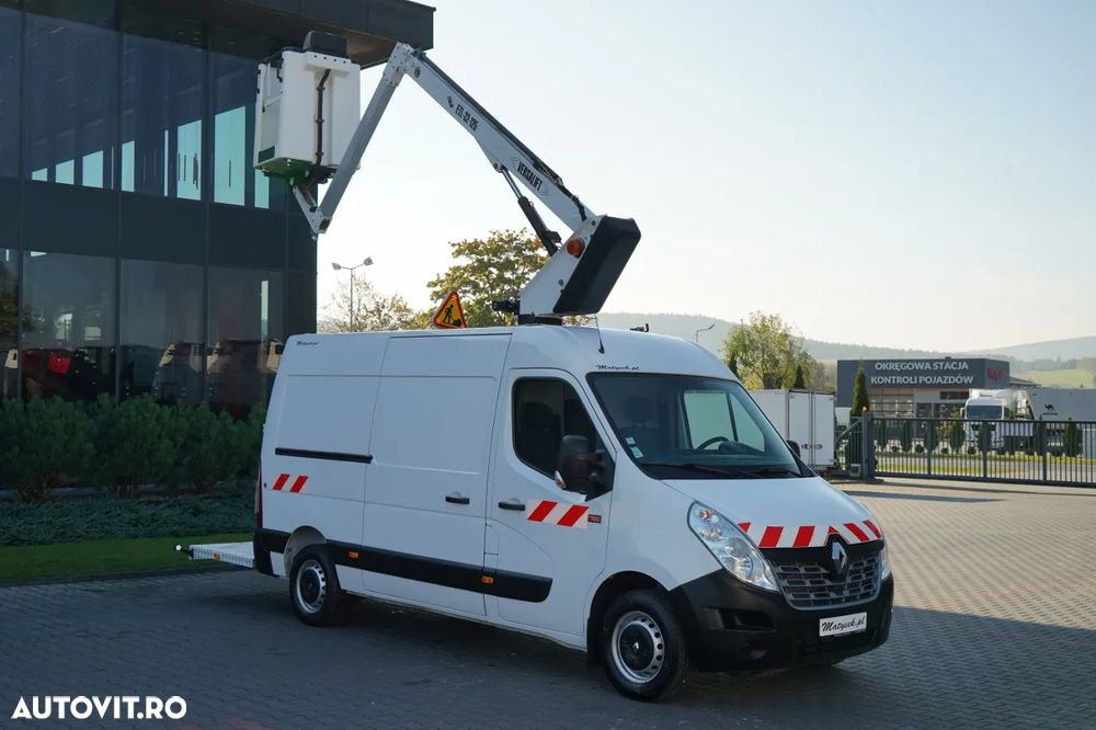 Renault MASTER / ELEVATOR BASIC - 10,5 m / TABLĂ + ELEVATOR / - 3