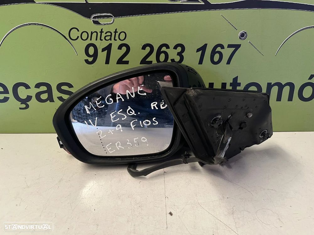 Renault Megane IV 4 - RETROVISOR REBATIVEL ESQUERDO - ER359 - 3