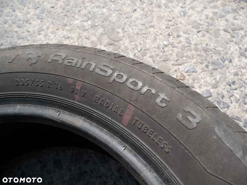 16” - UNIROYAL - 205/55 r16 cali - LETNIE Opony Rain Sport 3 - stan: BDB - Gwarancja + Możliwy MONTAŻ  !! - 3