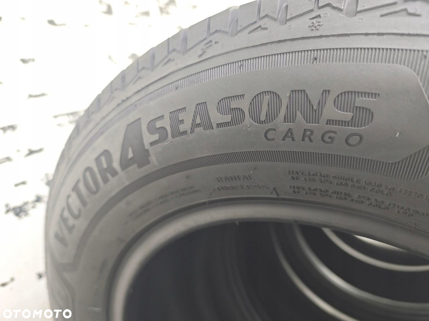 215/65r16c goodyear 2022 opony całoorczne 6,5mm 51315 - 7