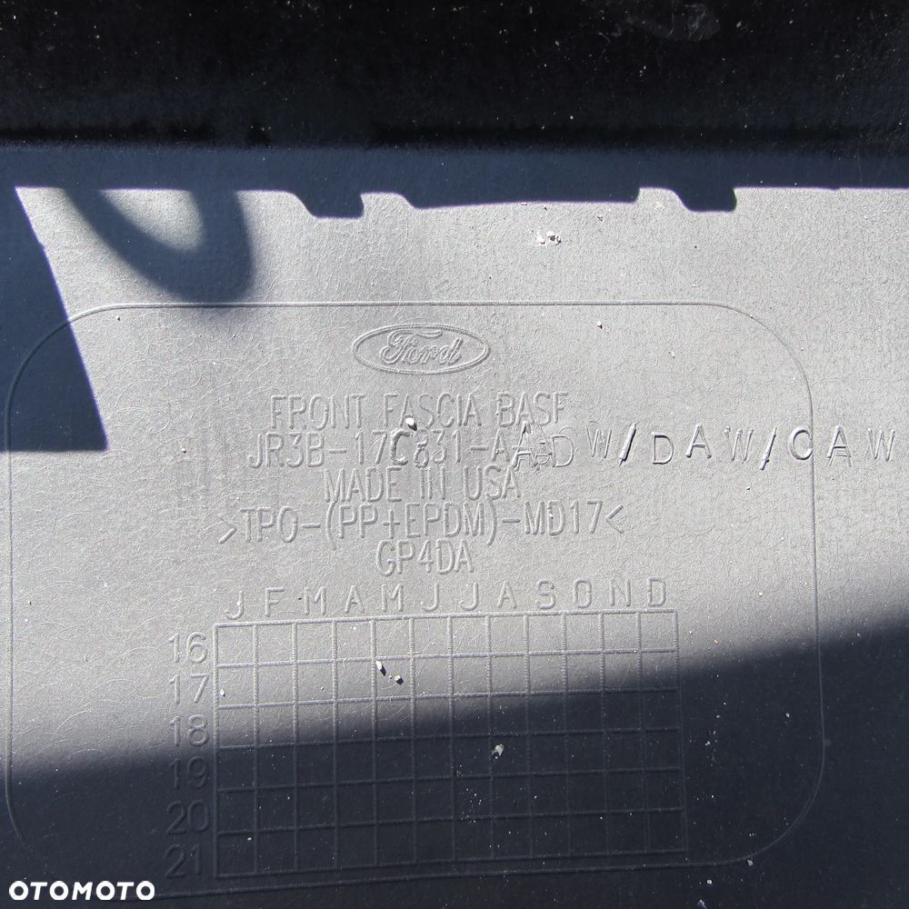 ZDERZAK PRZÓD PRZEDNI FORD MUSTANG MK6 VI GT LIFT USA JR3B-17C831-AAD ORYGINAŁ - 7