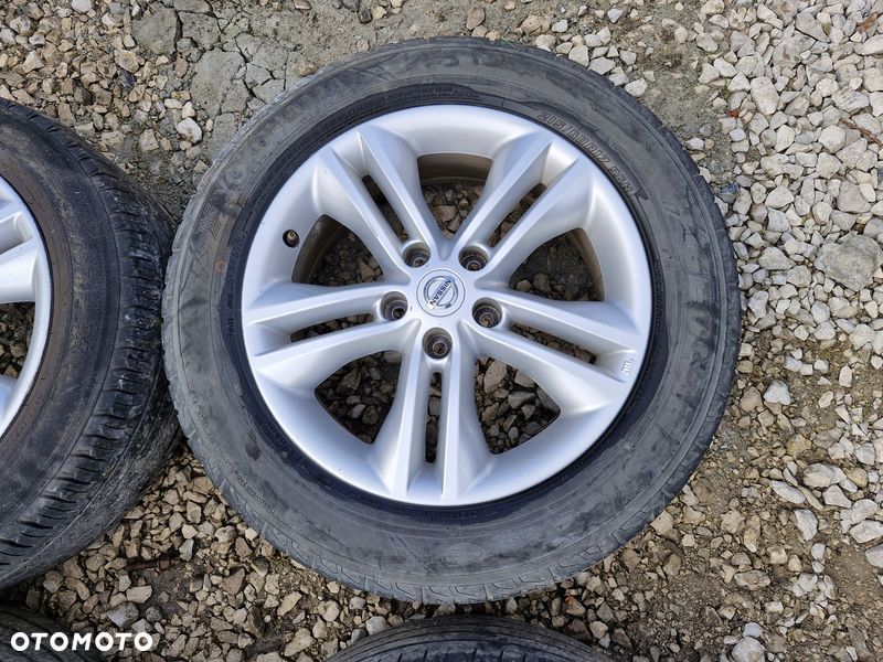 nissan qashqai ii j11 felgi aluminiowe alufelgi 17" cali 5x114.3 7j et47 n457017 - 11