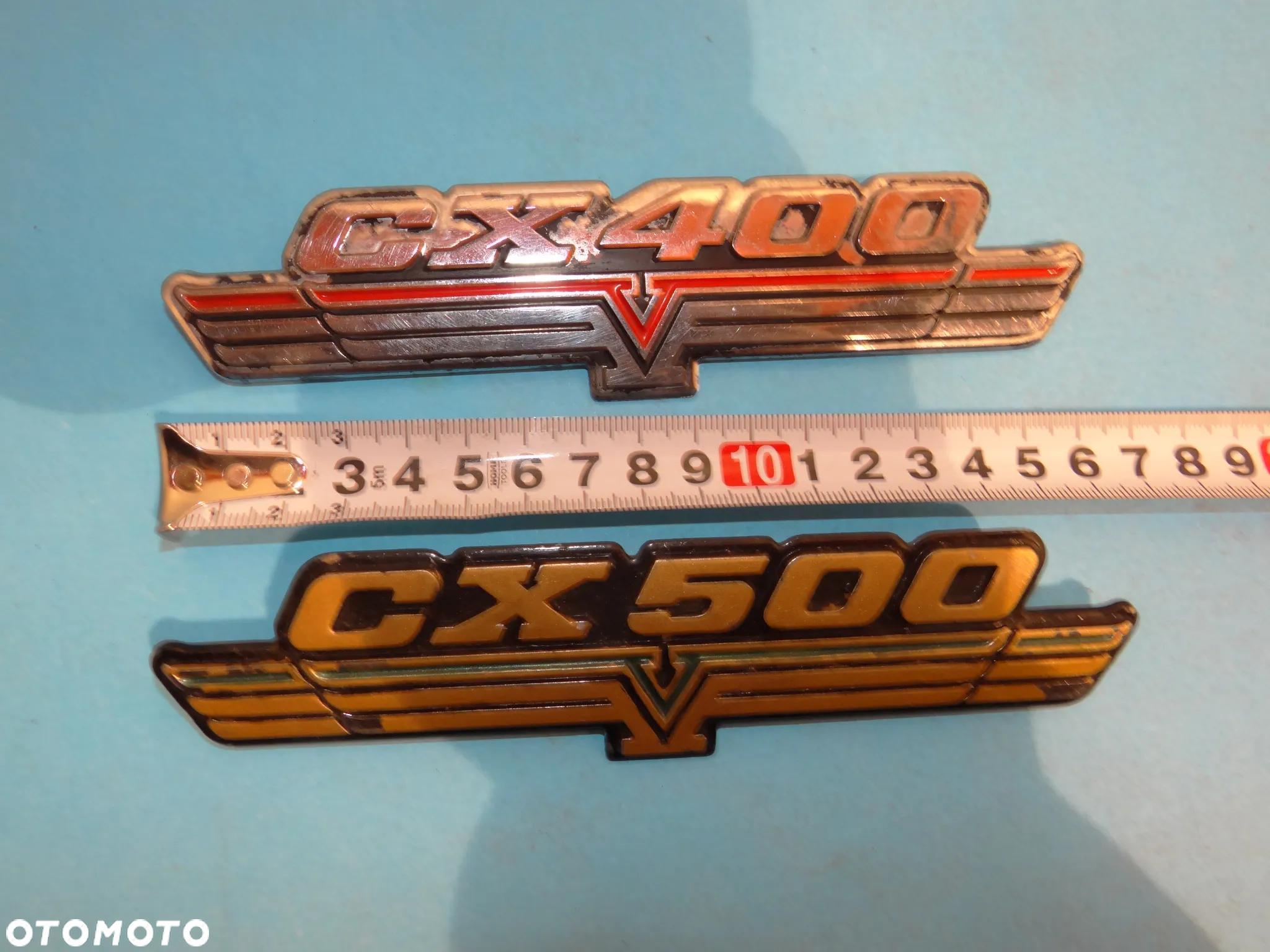 H009 HONDA CX 500 400 EMBLEMAT ZNACZEK NA BOCZEK OSŁONĘ - 8