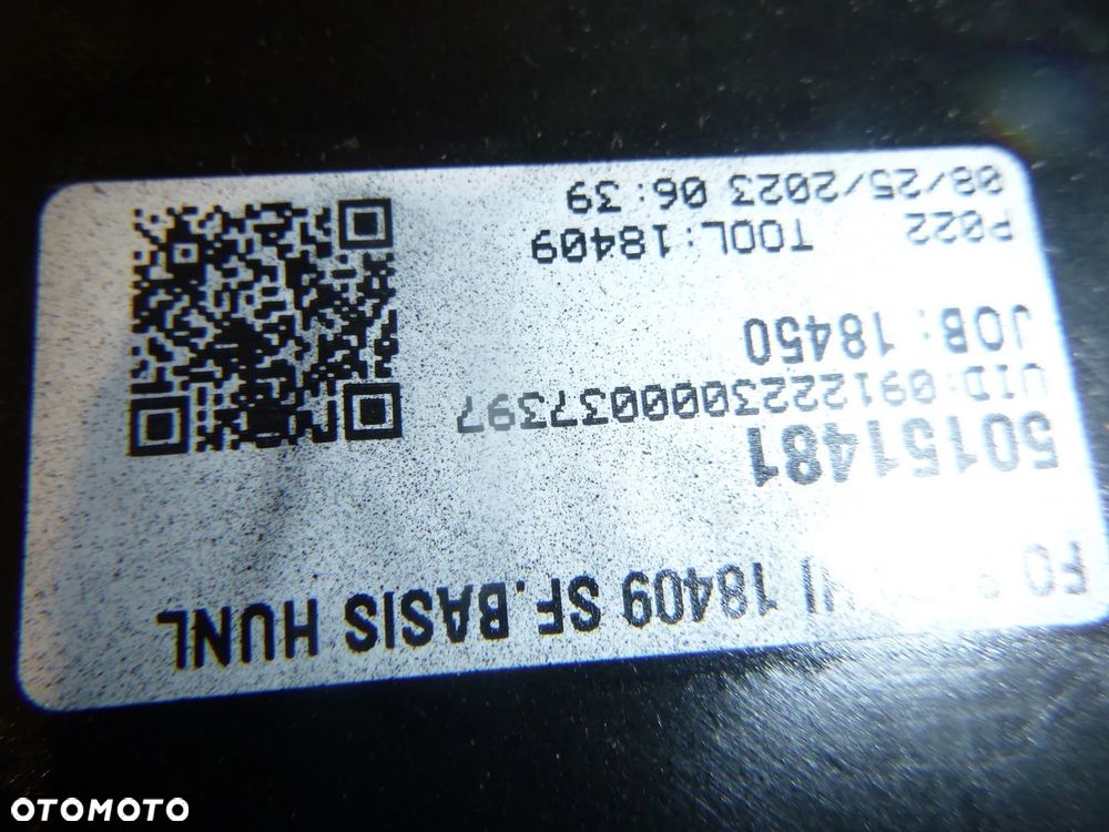 ford fiesta mk8 zderzak tył kolor czarny b479 agate blk et tylny nowy oryginał - 4