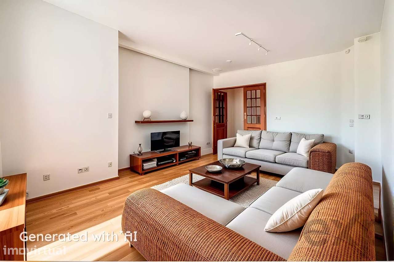 Apartamento T2  remodelado, varandas com vista desafogada, arqueamento - Grande imagem: 3/33