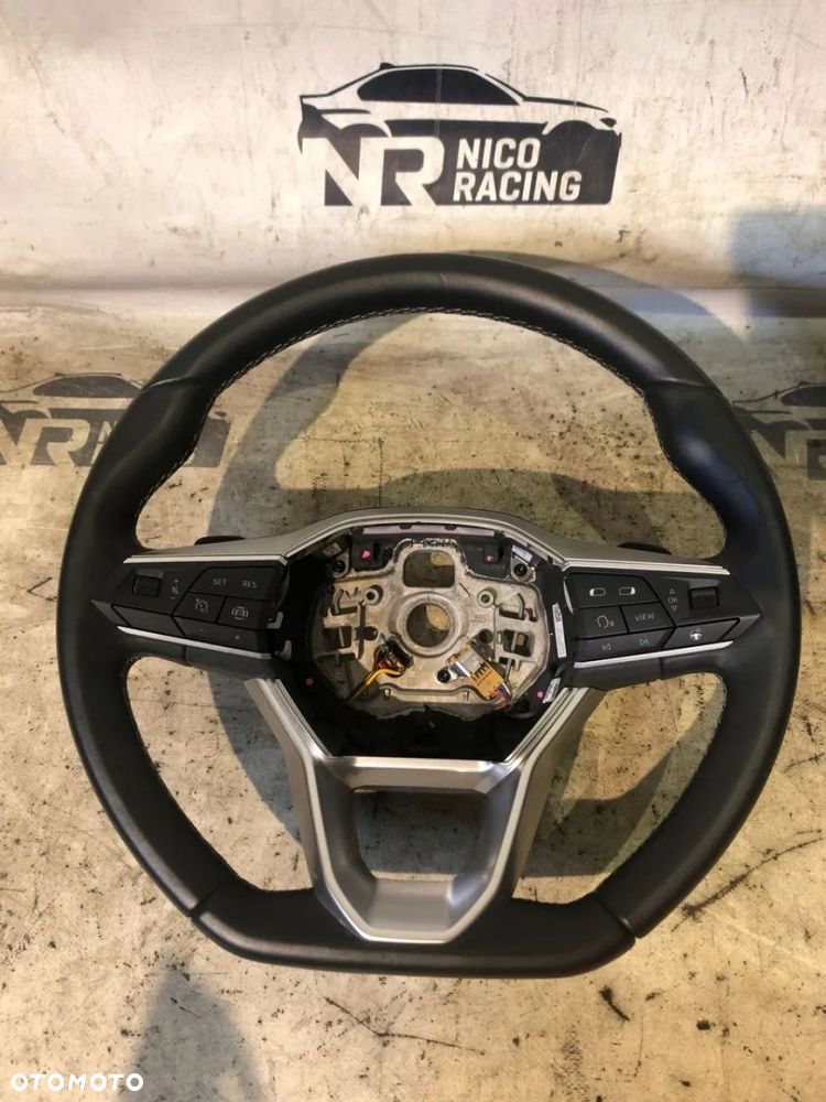 KIEROWNICA SKÓRZANA SEAT LEON IV GRZANA ŁOPATKI - 1