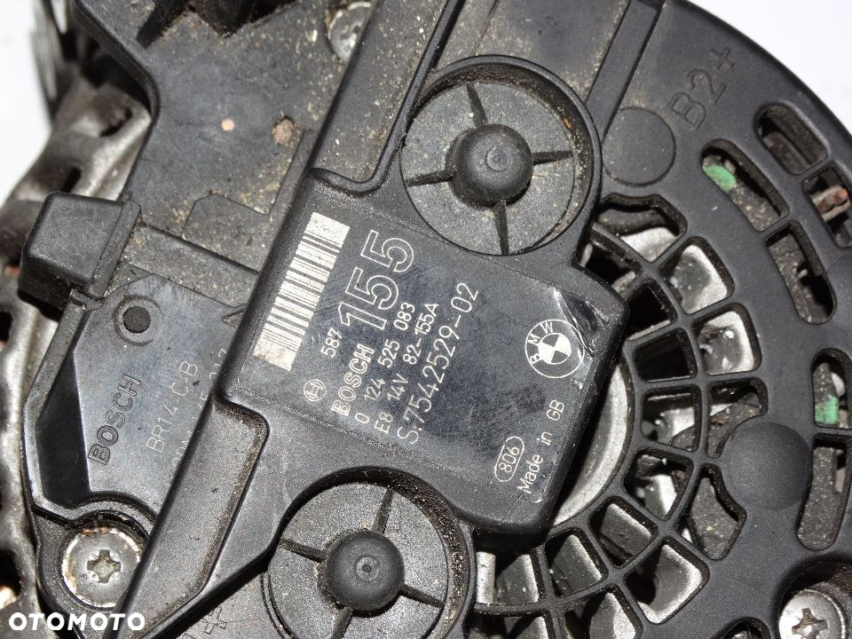 BMW E90 323i 325i 330i N52 Alternator Gwarancja 7542529 - 6