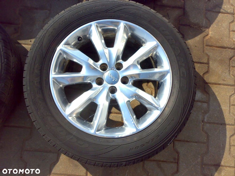 jeep cherokee kl v limited 14-18 felgi koła orginał 18'' - 2