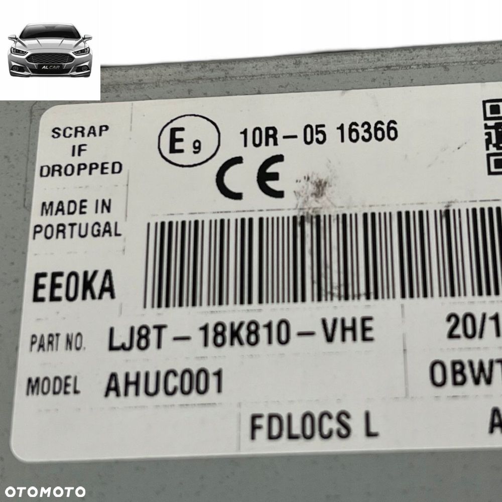 RADIO FORD MUSTANG MACH-E SYNC 4 LJ8T-18K810-VHE - 3