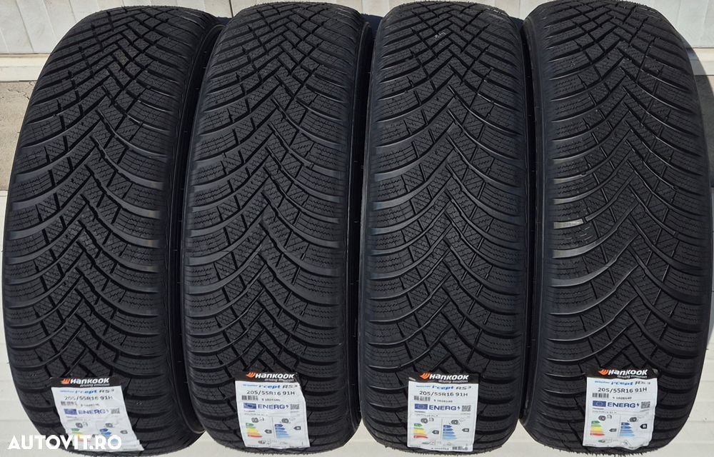 205/55 R16, 91H, HANKOOK W462 Winter Incept RS3, Anvelope de iarna M+S - 2
